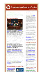 Preservation Georgia online, Apr. 28-May 4, 2012