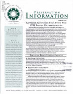 Preservation information, Feb. 1997