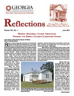 Reflections  (Georgia African American Historic Preservation Network), Vol. 12, no. 1 (June 2014)