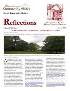 Reflections (Georgia African American Historic Preservation Network), 2021 August