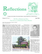 Reflections- Georgia African American Historic Preservation Network, Vol. 6, no. 1 (Apr. 2006)