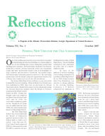 Reflections- Georgia African American Historic Preservation Network, Vol. 7, no. 2 (Oct. 2007)