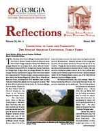 Reflections- Georgia African American Historic Preservation Network, Vol. 9, no. 4 (Mar. 2011)