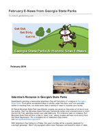 Georgia state parks and historic sites e-news [Feb. 2014]