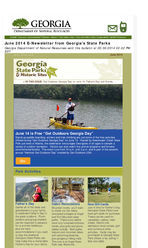 Georgia state parks and historic sites e-news [June 2014]