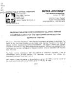 Media advisory [Jan. 27, 1999]