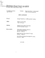 Media advisory [Apr. 26, 2000]