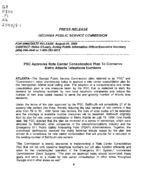 News release [Aug. 1, 2000]