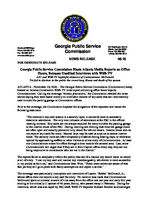 News release [Nov. 18, 2010]