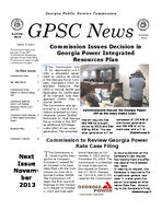 GPSC news, Vol. 13, no. 3 (Summer 2013)
