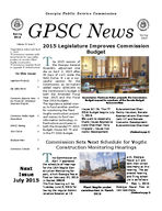 GPSC news, Spring 2015
