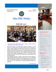 The PSC pulse, 2017 Spring