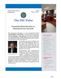 The PSC pulse, 2017 Winter