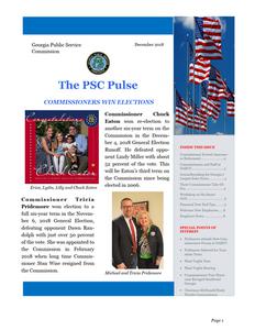 The PSC pulse, 2018 Fall