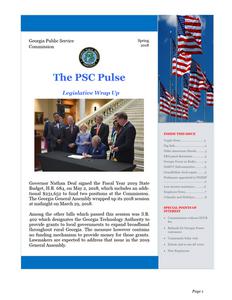 The PSC pulse, 2018 Spring