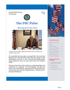 The PSC pulse, 2018 Winter
