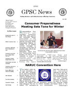 GPSC news, Vol. 3, no. 2 (Fall 2003)