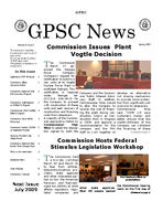 GPSC news, Vol. 9, no. 2 (Spring 2009)