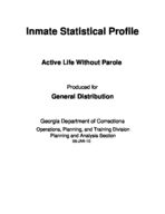 Inmate statistical profile: active life without parole, Dec. 2009
