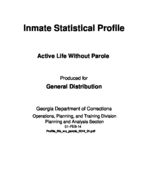 Inmate statistical profile: active life without parole, Feb. 1, 2014