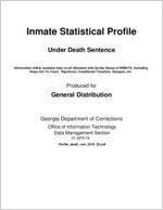 Inmate statistical profile: under death sentence, 2019 March