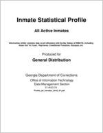 Inmate statistical profile: all active inmates, 2019 July