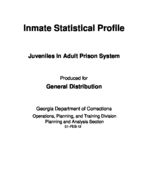 Inmate statistical profile: juveniles in adult prison system, Feb. 1, 2012