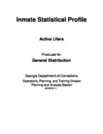 Inmate statistical profile: active lifers, Nov. 2, 2011