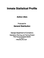 Inmate statistical profile: active lifers, Feb. 1, 2014