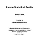 Inmate statistical profile: active lifers, 2014-05-02