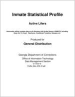 Inmate statistical profile: active lifers, 2019 January