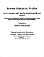 Inmate statistical profile: active inmates with mental health level 2 and above, 2017 August