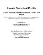 Inmate statistical profile: active inmates with mental health level 2 and above, 2020 January