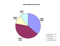 Probationer statistical profile: active street probationers, Jan. 2004