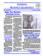 Georgia revenue quarterly, Jan. - Mar. 2001
