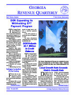 Georgia revenue quarterly, Oct. - Dec. 2001