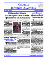 Georgia revenue quarterly, July - Sept. 2002