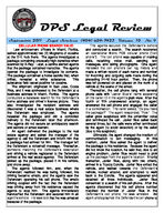 DPS legal review [Sept. 2011]
