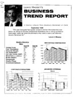 Business trend report [Sept. 1996]