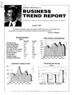 Business trend report [Aug. 1997]