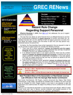 GREC REnews, Vol. 10, Issue 11 (Nov. 2014)