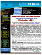 GREC REnews, Vol. 10, Issue 5 (May 2014)
