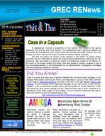 GREC REnews, Vol. 11, Issue 9 (Sept. 2015)