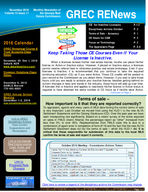 GREC REnews [Vol. 12, Issue 11 (Nov. 2016)]
