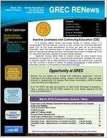 GREC REnews, 2019 March
