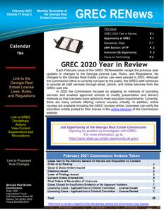 GREC REnews, 2021 February