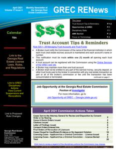 GREC REnews, 2021 April