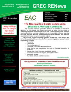 GREC REnews, 2022 December