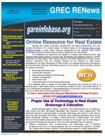 GREC REnews, Vol. 9, Issue 1 (Jan. 2013)