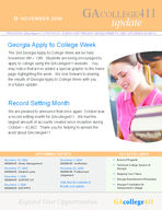 GAcollege411 update [Nov. 2009]